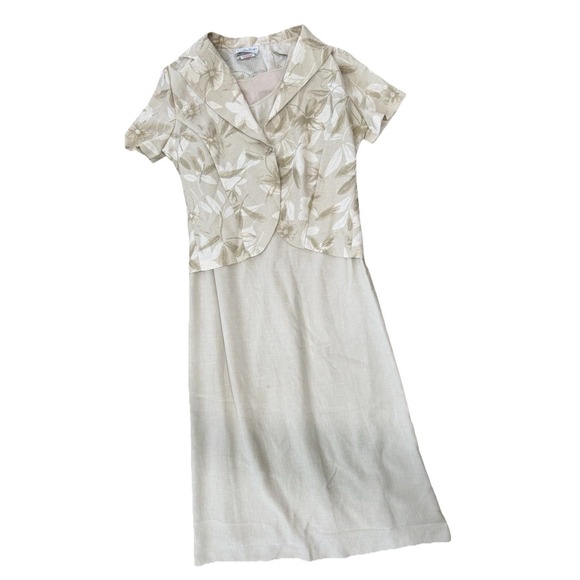 Dresses & Skirts - Vintage Leslie Belle Women's 2pc Suit Dress, Size 10- Made in Canada retro